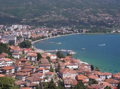 Panoramic view of Ohrid City